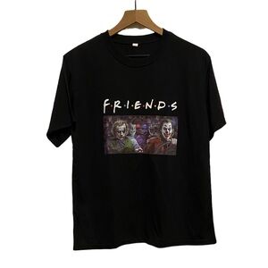 Joker Team Driving Car Friends Halloween XL Black